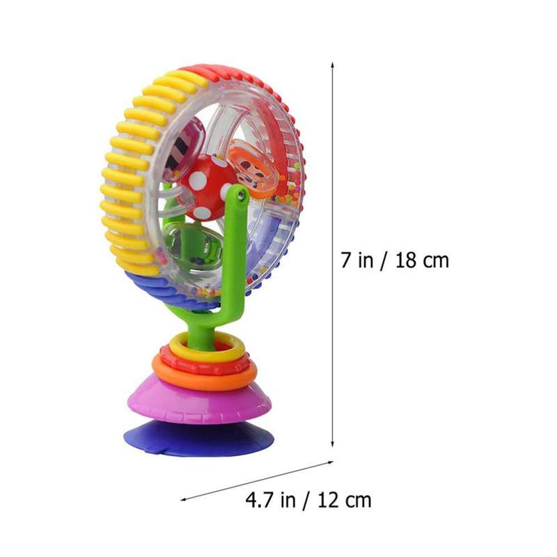 Baby High Chair Toy Ferris Wheel-Suction Cup Spinner Activity Toddler|