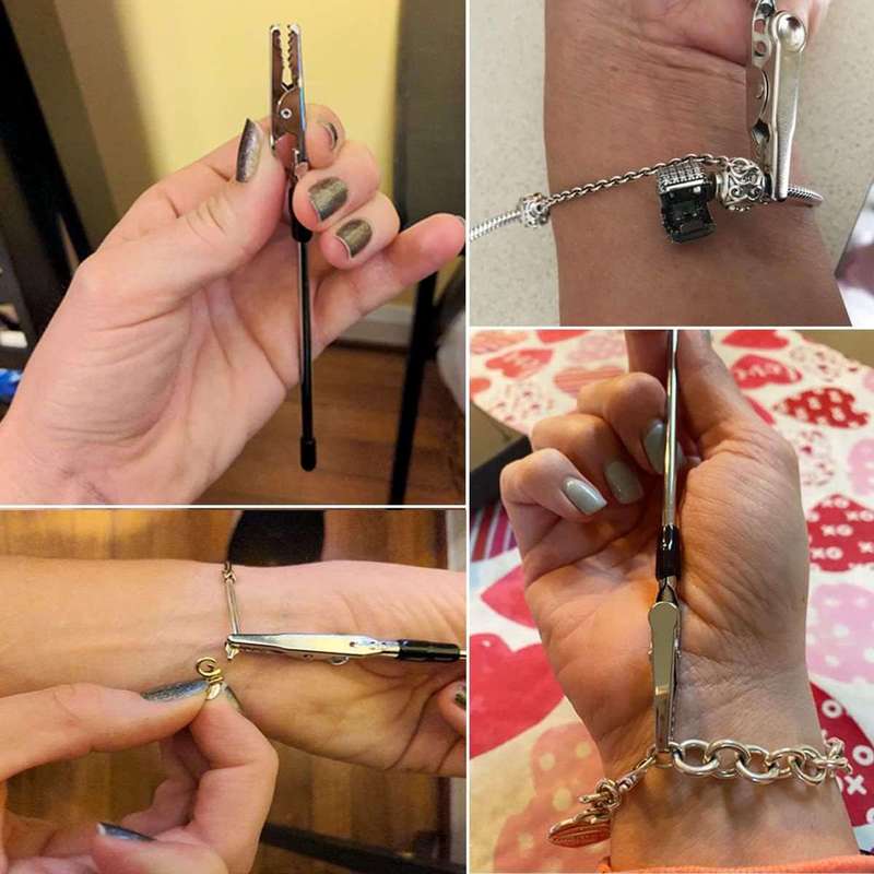 3 Piece Hand Bracelet Helper Tool Jewellery Clasps & Closures Fastener