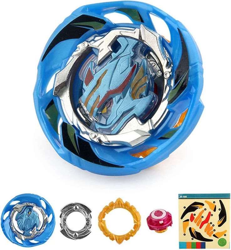 12 Piece Battle Bey Top Gyro Toy Set With 10 Beys & 2 Launchers
