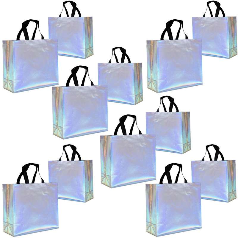 12 Pack Party Gift Bags Party Favor Goodie Bag Set With Handles For Birthday & Other Parties