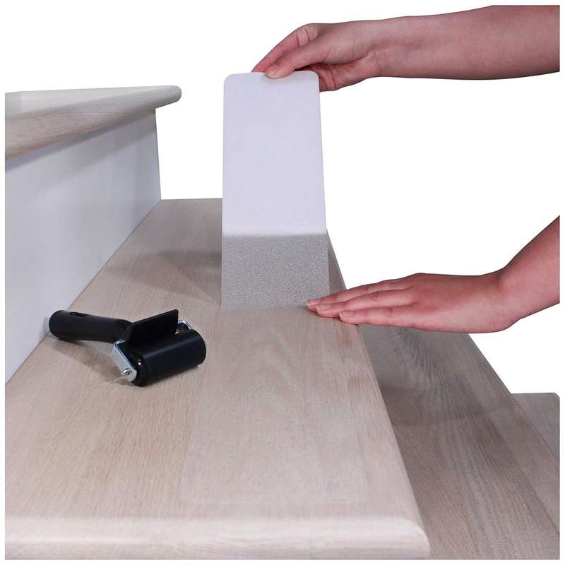 15 Pack Clear Non-Slip Stair Tape Traction Grip To Tubs Boats-76x15cm