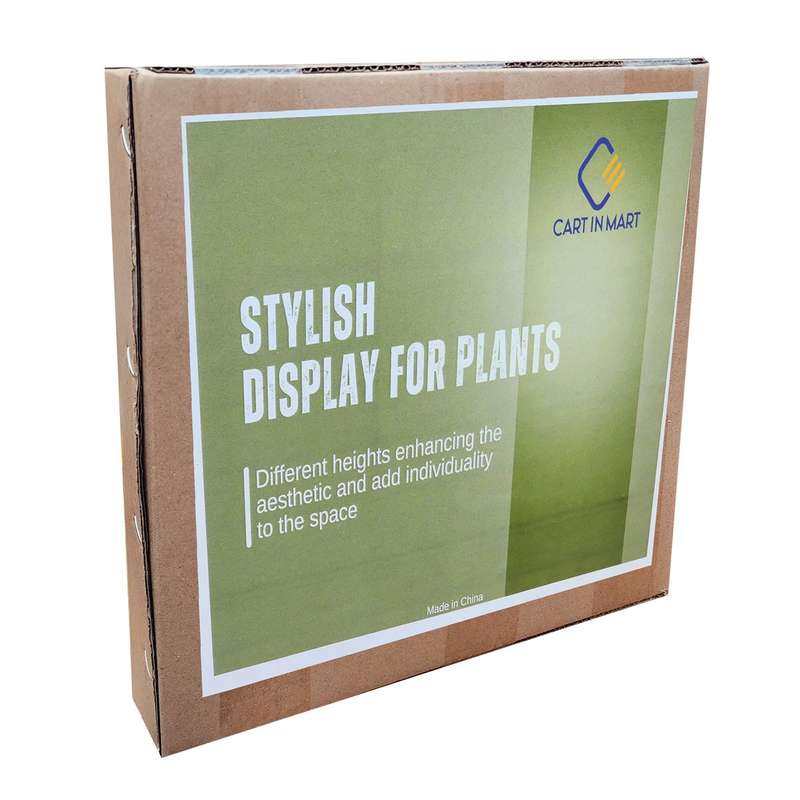 5 Piece Metal Plant Stands For Indoor Outdoor Flower Pot Diasplay-5 Size|