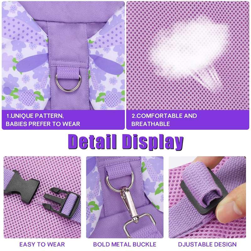 3 in 1 Toddler Harness Leash & Baby Anti Lost Wrist Link Holder For Walking