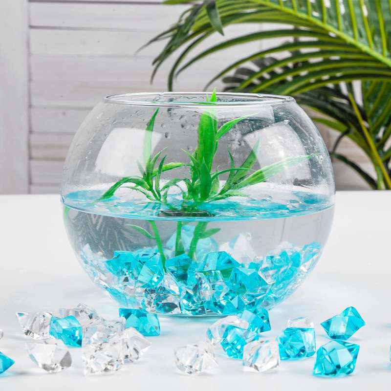 150 Piece Acrylic Fake Ice Rocks Diamond Gems For Table Vase Filler Decor