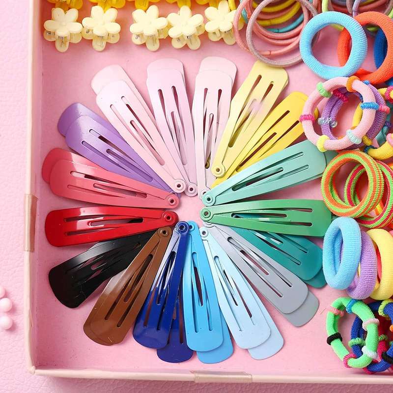 1119 Hair Clip Tie Accessories For Little Girls Rubber Band Ponytail Holder