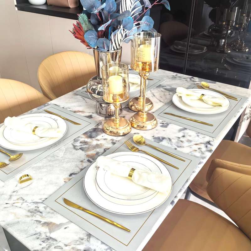 12 Pack Gold Metal Napkin Rings Buckles For Wedding Party Table Decoration