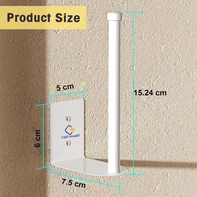 2 Pack Hat Racks Organiser For Baseball Caps Hanger Holder Door Wall - White