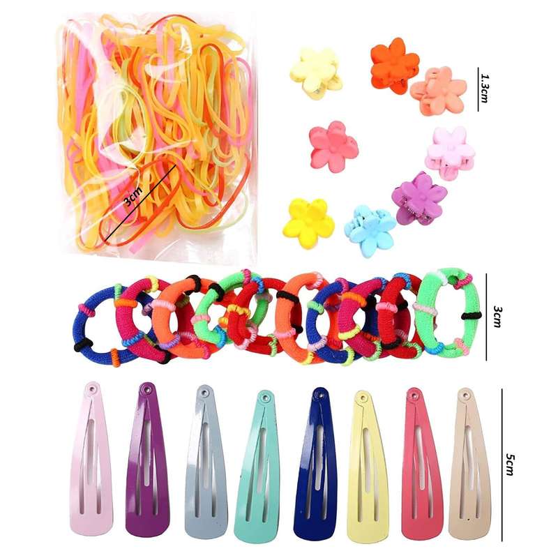 1119 Hair Clip Tie Accessories For Little Girls Rubber Band Ponytail Holder