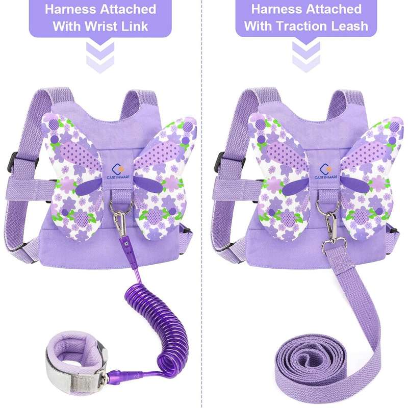 3 in 1 Toddler Harness Leash & Baby Anti Lost Wrist Link Holder For Walking