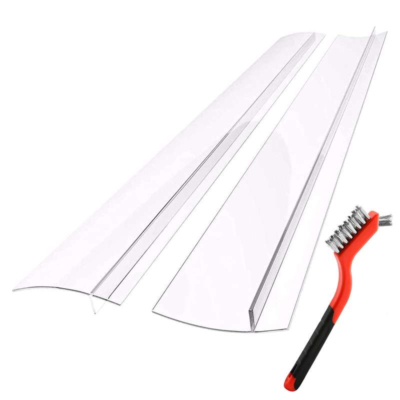 3 Piece Silicone Kitchen Stove Counter Gap Filler