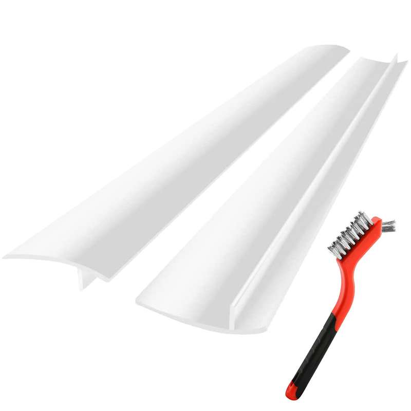 3 Piece Silicone Kitchen Stove Counter Gap Filler