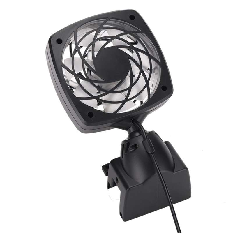 Aquarium Fan Aquarium Chillers Cooling Fan System for Salt Fresh Water Aquarium Fish Tank Tem