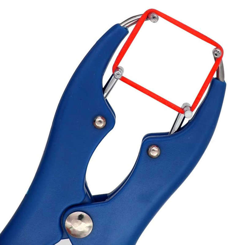 Castration Bander Pliers with 100 Pcs Castrator Rings Forceps Pliers Tail Docking for Cattle