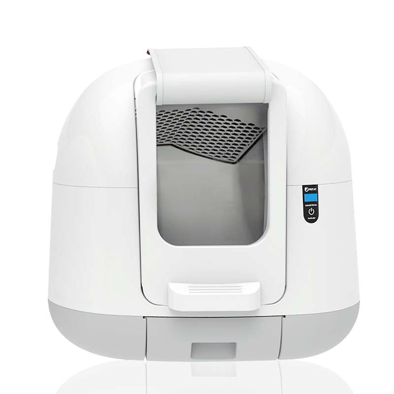 Automatic Closed Cat Litter Box Intelligent Self Cleaning Cat Sand Toilet Front-Entry Gravity