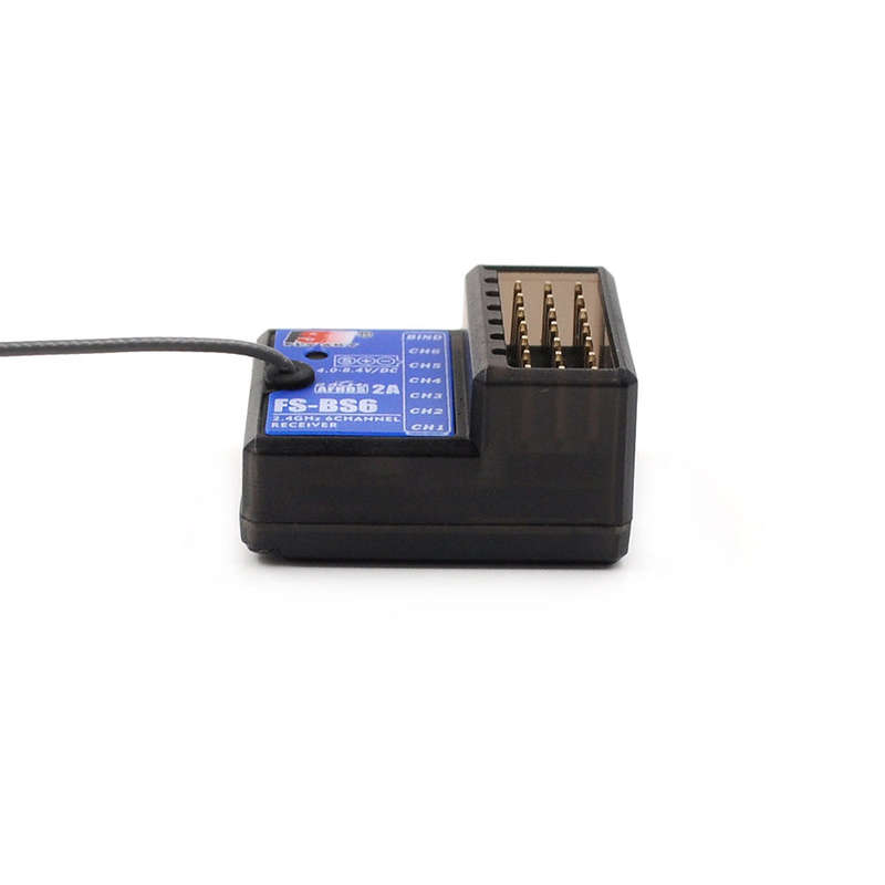 FlySky FS-BS6 Receiver 2.4Ghz 6CH AFHDS2 for FlySky FS-GT5 FS-IT4S Transmitter RC Car Boat