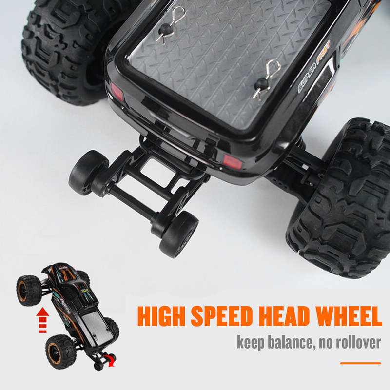 Linxtech 16889A 1/16 RC Car 45km/h Brushless Motor 4WD RC Race Truck Car Off Road Car Toy for