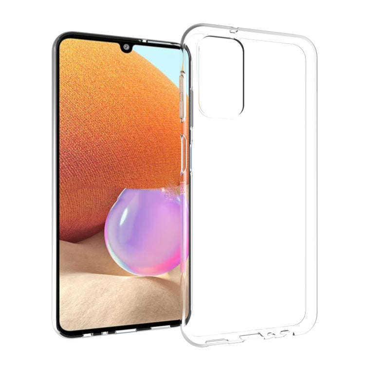 For Samsung Galaxy A13 4G Waterproof Texture TPU Phone Case(Transparent)