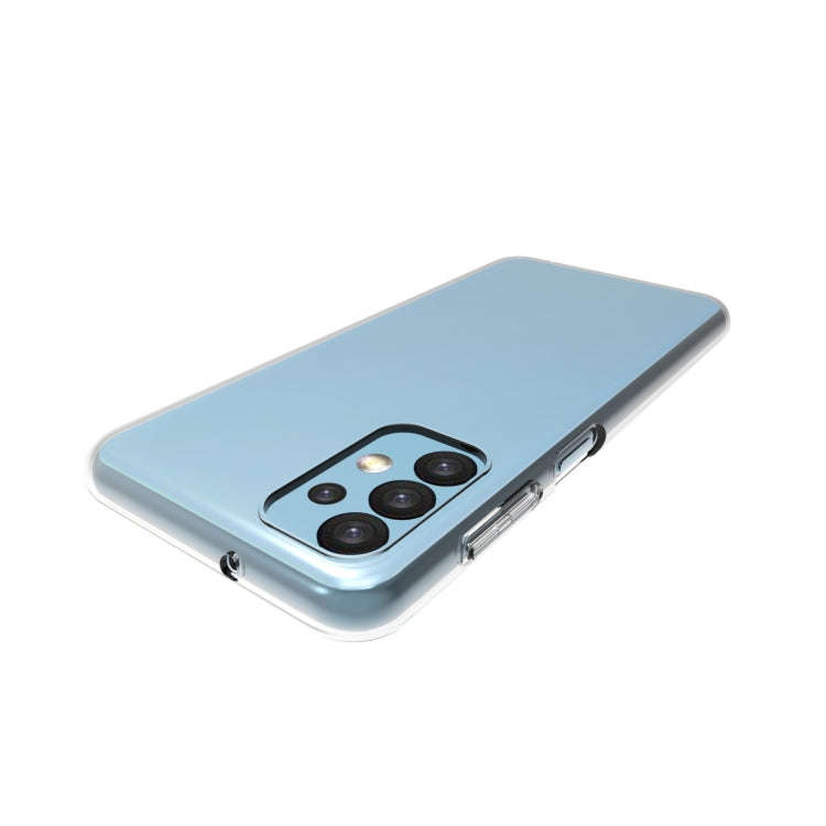 For Samsung Galaxy A13 4G Waterproof Texture TPU Phone Case(Transparent)