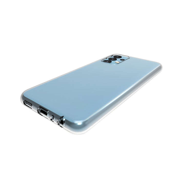 For Samsung Galaxy A13 4G Waterproof Texture TPU Phone Case(Transparent)