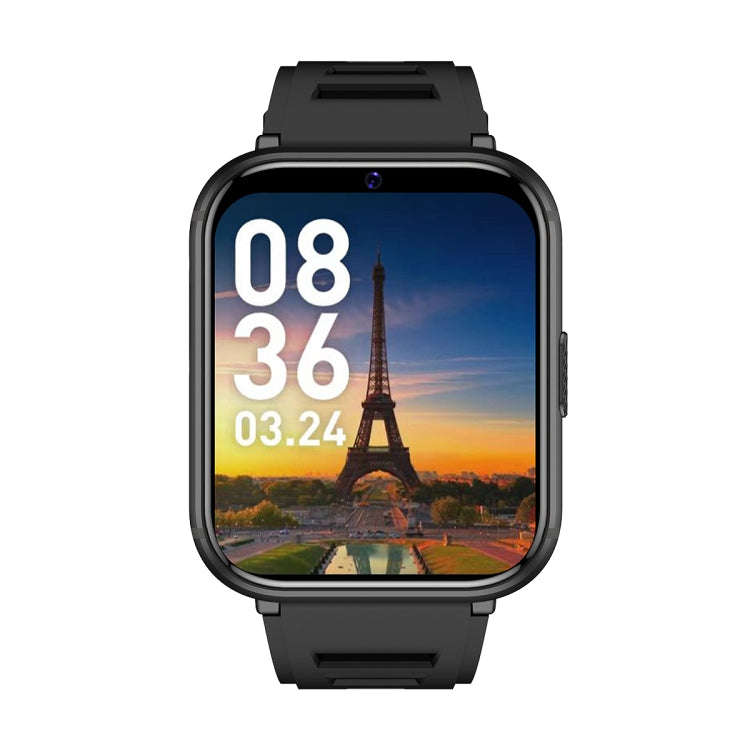 Q668 1.99 inch Screen 4G Smart Watch Android 9.0, Specification:2GB+16GB(Black)