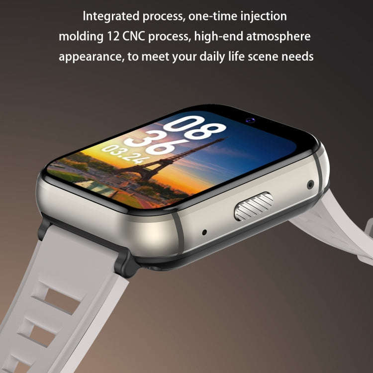Q668 1.99 inch Screen 4G Smart Watch Android 9.0, Specification:2GB+16GB(Black)