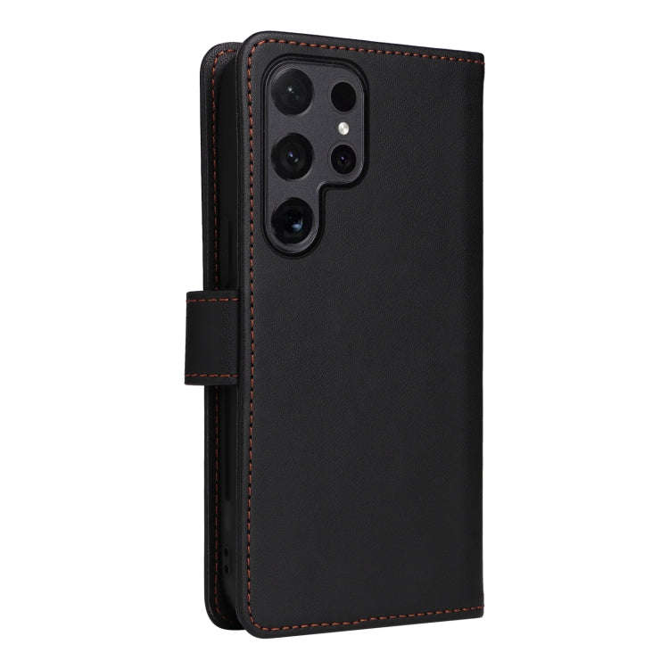 For Samsung Galaxy S24 Ultra 5G BETOPNICE BN-005 2 in 1 Detachable Imitate Genuine Leather Phone ...