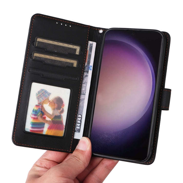 For Samsung Galaxy S24 Ultra 5G BETOPNICE BN-005 2 in 1 Detachable Imitate Genuine Leather Phone ...
