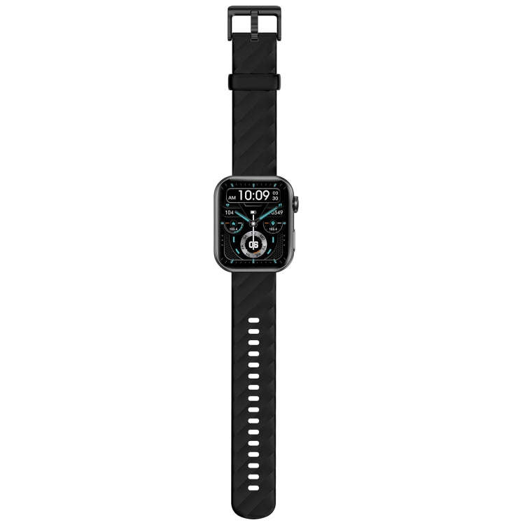 NX13 Smart Watch, 1.96 inch, BT Call / Heart Rate / Blood Pressure / Blood Oxygen(Black)