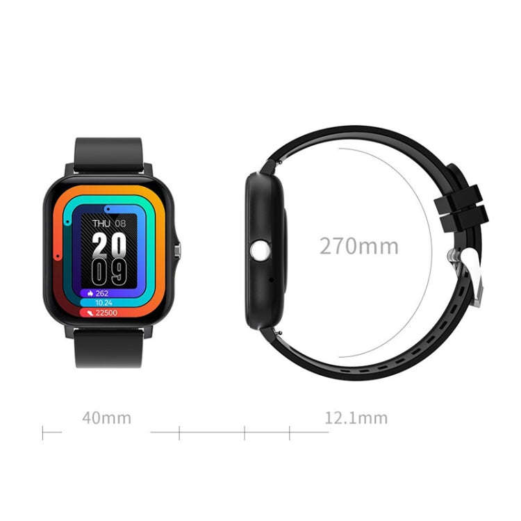 S12 Smart Watch Heart Rate Weather Blood Pressure Meter Movement Bracelet(Black)