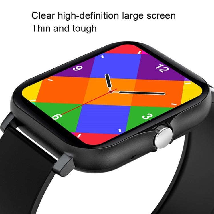 S12 Smart Watch Heart Rate Weather Blood Pressure Meter Movement Bracelet(Black)