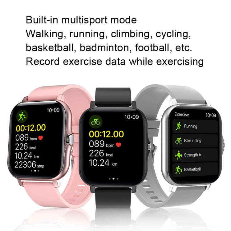 S12 Smart Watch Heart Rate Weather Blood Pressure Meter Movement Bracelet(Black)