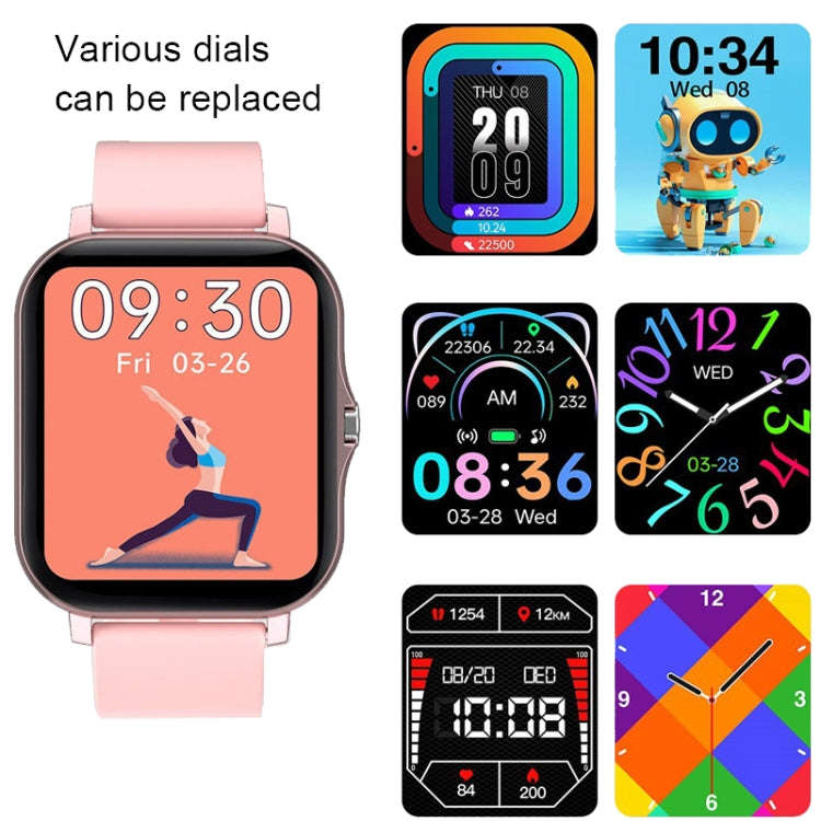 S12 Smart Watch Heart Rate Weather Blood Pressure Meter Movement Bracelet(Black)