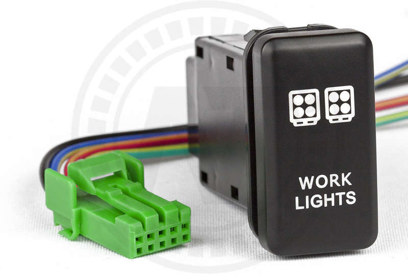 TOYOTA FACTORY FITTING SWITCHES: VIGO - WORK LIGHTS VERTICAL