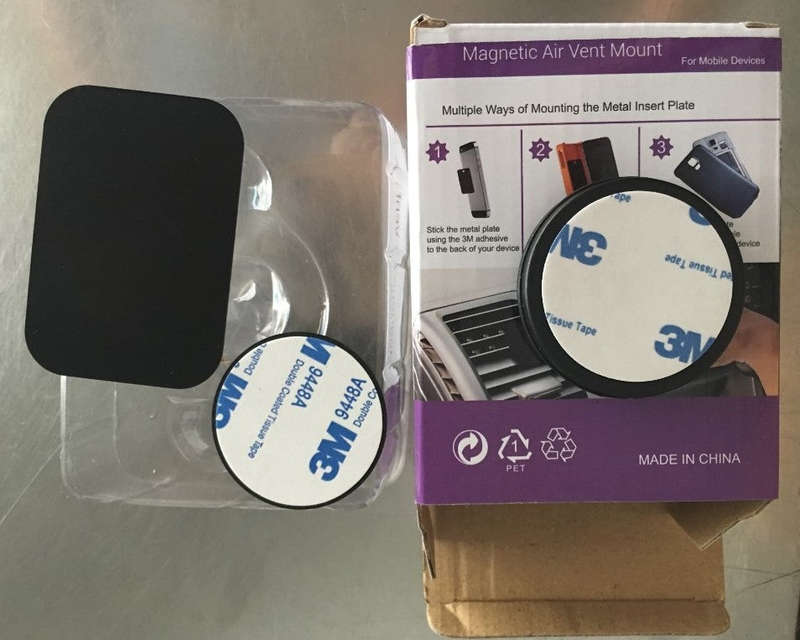 Magnetic mount for mobile phone/tablet