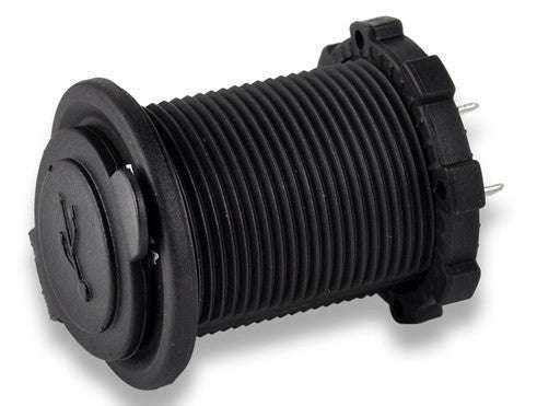 Dual USB power socket - ROUND