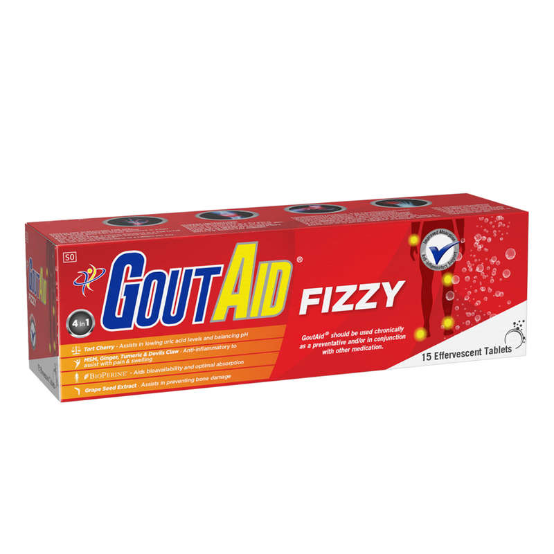 GoutAid Fizzy 15 Tablets