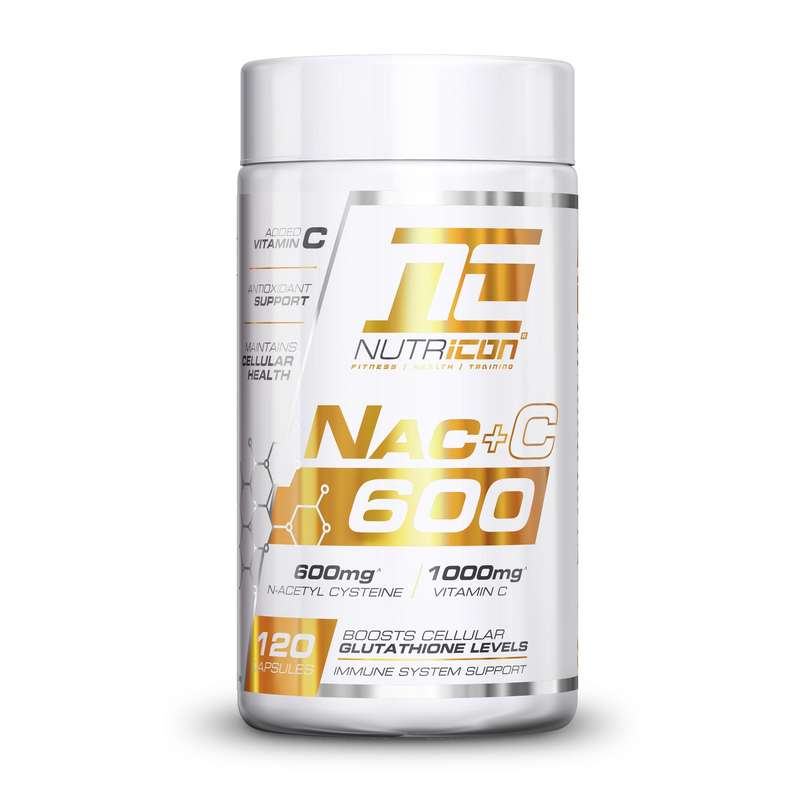 Nutricon - NacC600 - 120 Capsules