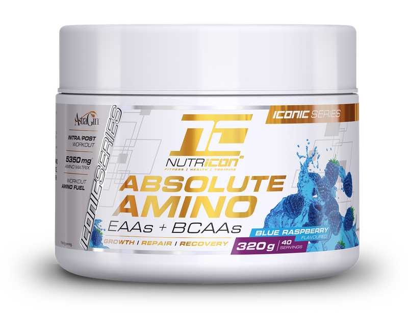 Nutricon Absolute Aminos - EAA - Blue Raspberry - 320g