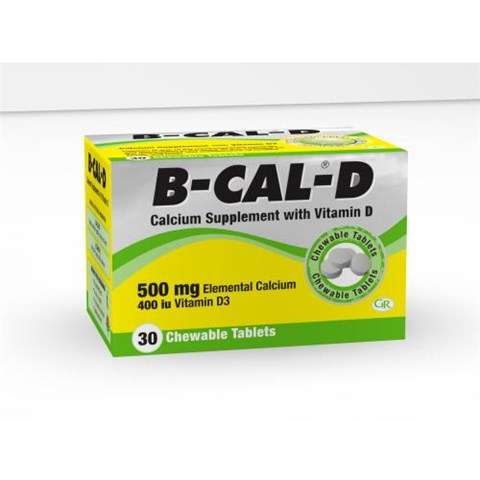 B-Cal DM Chewable Tablets - 30's