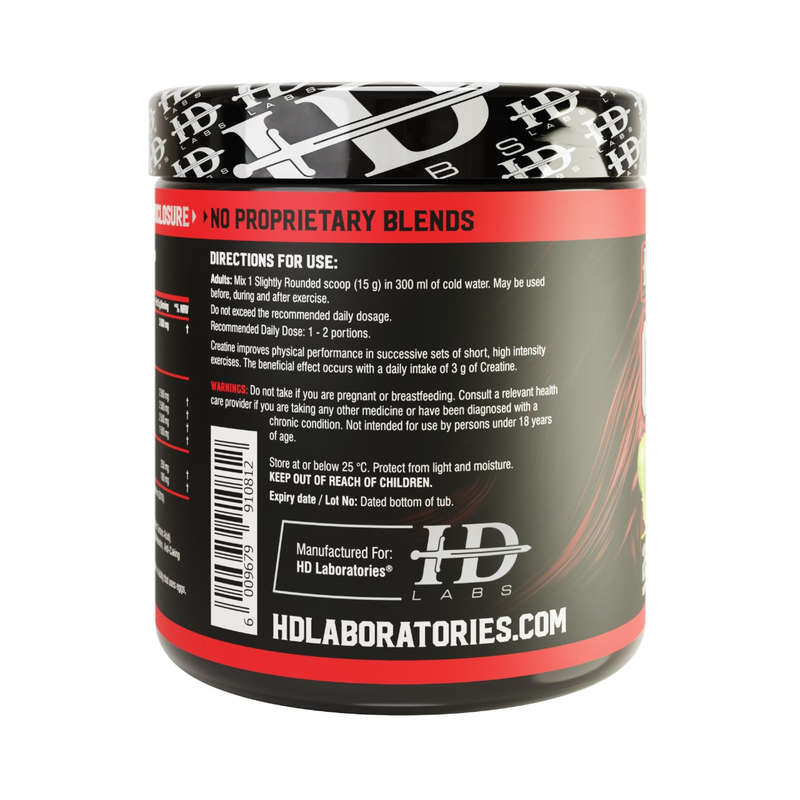 HD Labs Creatine Ultra - Green Apple