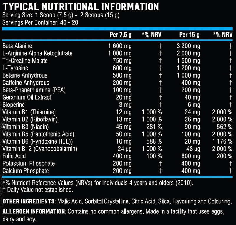 HD Labs Venom-HD Pineapple Pre-workout