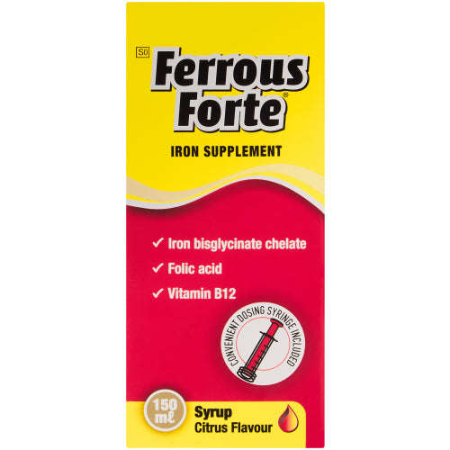 Ferrous Forte Syrup Citrus Flavour - 150ml