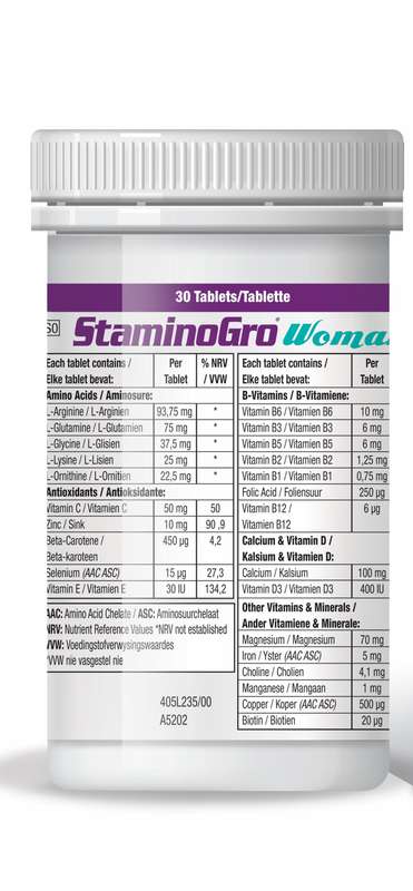 StaminoGro WOMAN 30 Tablets