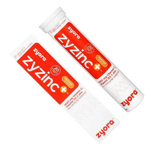Zyora Zyzinc+ Fizzies - 20 Effervescent Tablets