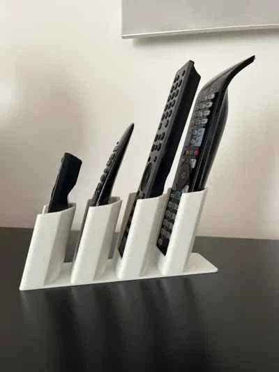 Remote Control Holder 4 Compartment
