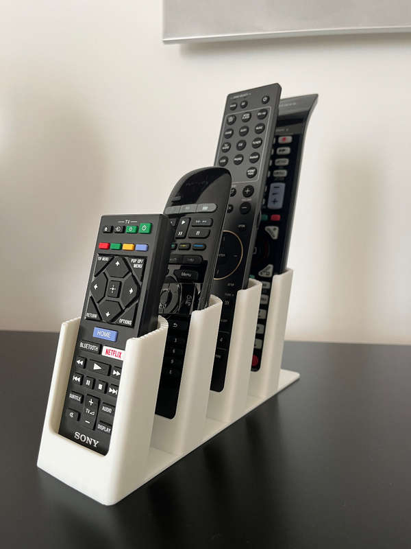 Remote Control Holder 4 Compartment