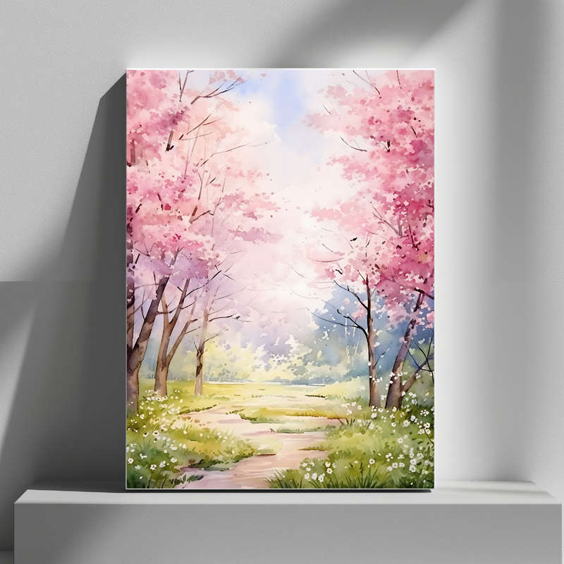 Mounted Wall Art Decor Print - Vibrant, Elegant and Ready to Hang