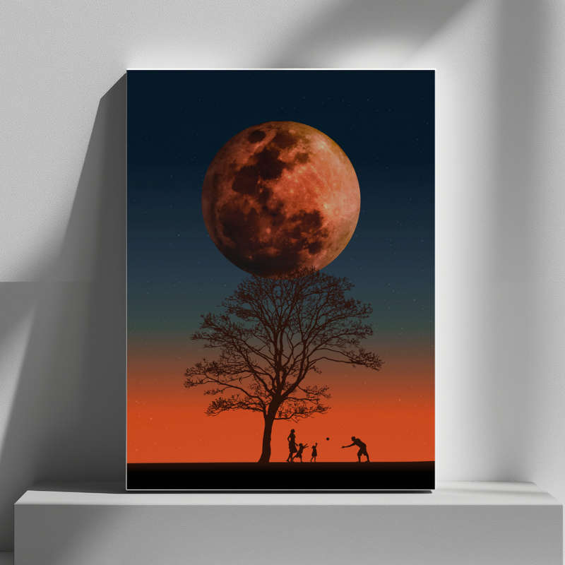 Mounted Wall Art Decor Print - Vibrant, Elegant and Ready to Hang