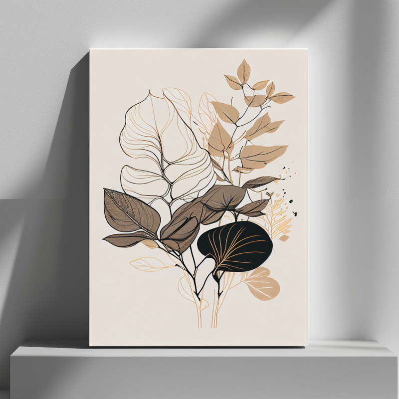 Mounted Wall Art Decor Print - Vibrant, Elegant and Ready to Hang