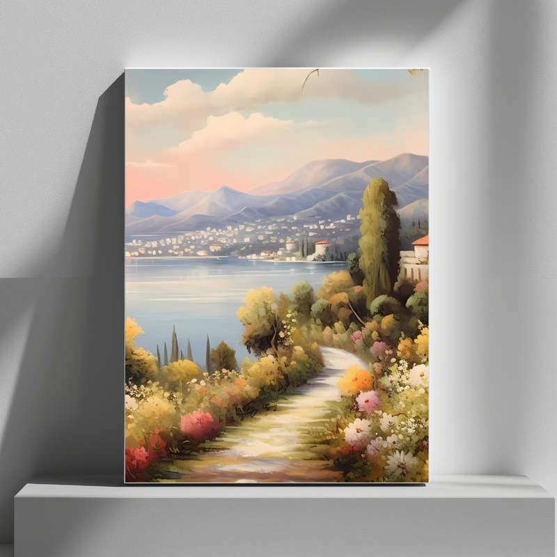 Mounted Wall Art Decor Print - Vibrant, Elegant and Ready to Hang